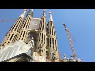 В туристическом автобусе по Барселоне, Саграда Фамилия, , Basílica de la Sagrada Família, Barcelona, España