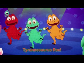 Tyrannosaurus Rex｜Pinkfong Sing-Along Movie 3 Catch the Gingerbread Man