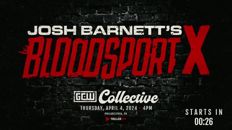 GCW Josh Barnetts Bloodsport