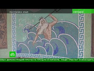 Уникальные мозаики в Крыму оказались на грани исчезновения