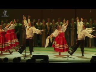 Горячий русский танец. Уральский Русский Народный Хор Hot Russian Dancing. Ural Russian Choir Superb