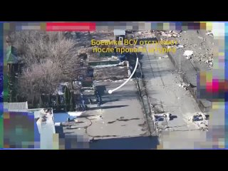 Появилось видео момента захода и разгрома украинских диверсантов на КПП Нехотеевка в Белгородской области   12 марта в промежутк