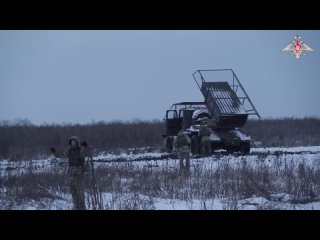 Расчеты РСЗО «Торнадо-Г» группировки войск «Запад» наносят сокрушительные удары по противнику  ️