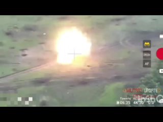 Ужасающие моменты! Колонна украинских танков попала в засаду российских ПТУР