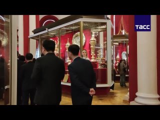 ▶️ Делегация КНДР во главе с министром внешнеэкономических дел Юн Чжон Хо посетила музеи Кремля