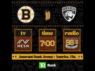 NHL RS 2023-24 Bruins-Panthers