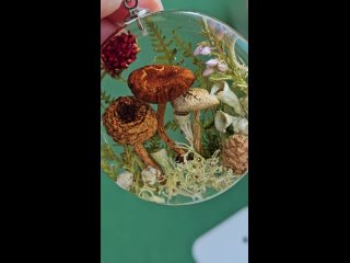 Видео от MoranaJewelry|Украшения с настоящими цветами