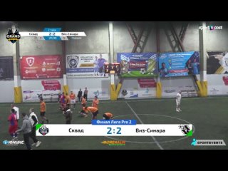 Серия пенальти Сквад 2:2 (3:1) Виз-Синара