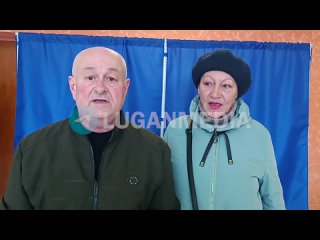 Станичанин Александр Потураев пришел на избирательный участок вместе с супругой Зинаидой. Пара считает своим долгом сделать этот