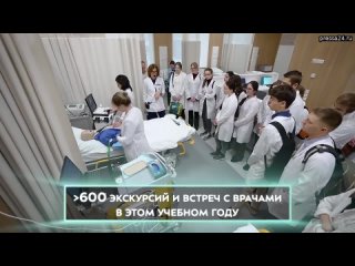 Сергей Собянин рассказал, как московские школы готовят будущих врачей   Углубленное изучение профиль