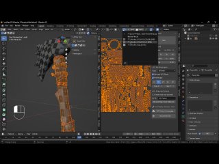 3D модель топора в Blender. часть 6_7