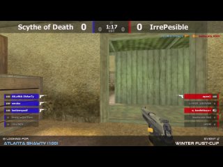 Четвертьфинал турнира по CS 1.6 от проекта ““ViaTeam““ [IrrePessiBle -vs- Scythe Of Death] @kn1feTV