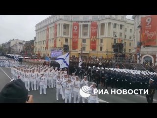 Vladivostok fue uno de los primeros en Rusia en acoger el Desfile de la Victoria