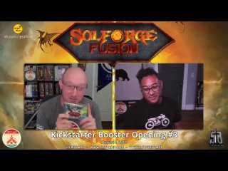 SolForge Fusion [2022] | Solforge Fusion Kickstarter Booster Opening #3! - Crit Camp [Перевод]