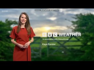 (HD) Kaye Forster BBC ONE East Midlands Today weather April 28th 2024