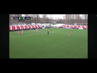 Никита Ромась (ЦЗ) Академия ФК “Спартак“ (Москва) отличился ⚽