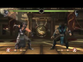 [Игровой канал Berserker09] Mortal Kombat 9 - Kabal обучение + комбо