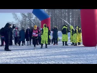 Стартовал экстремальный забег «Северный характер.Зима»