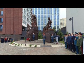 Открытие памятника сотрудникам МЧС в Екатеринбурге