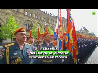 Comienza el desfile militar por el 79. aniversario del Da de la Victoria en Mosc