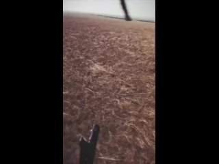 Footage from the Mil Mi-8 helicopter of the Russian Air Force, accompanying Kamov Ka-52 and Mil Mi-28 helicopters during a comba