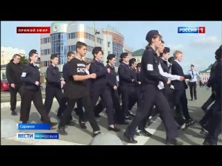 В Саранске на площади Победы начались репетиции военного парада