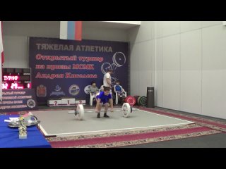Халипов Артём - толчок 29 кг 2п