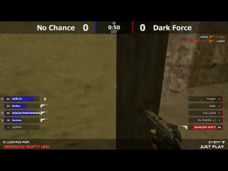 Stream cs 1.6 // Dark Force -vs- No Chance // Final Just Play @ by kn1fe