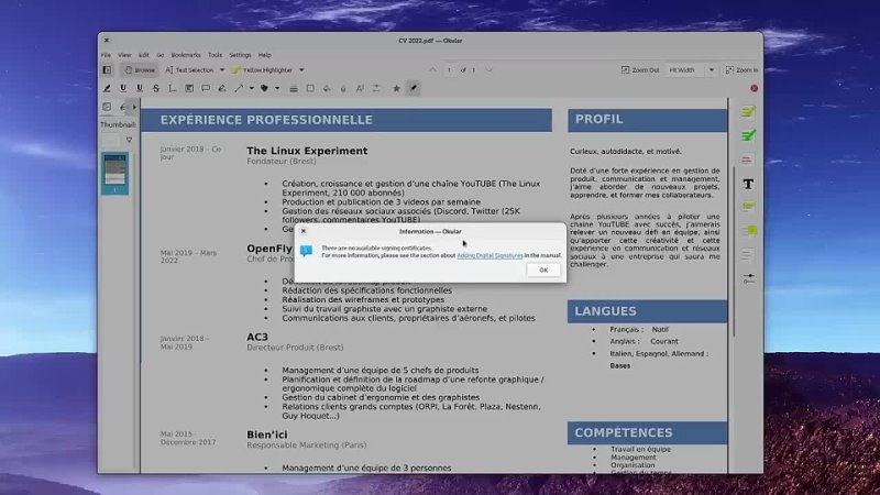 [The Linux Experiment] The BEST PDF TOOLS for Linux: merge, edit, create, annotate, 