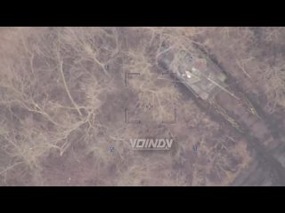 30 рота спецназа 36 армии уничтожила Ланцетом украинский Т-64БВ, который после попадания метнул башню