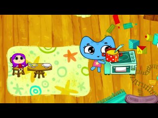 Boo Boo Song   Веселые Детки   Kit and Kate - Nursery Rhymes Russian