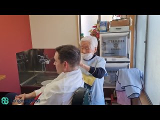 Барбер из Японии стрижёт мужчин уже 93 года
