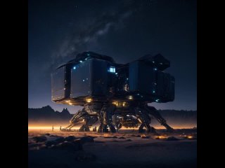 Mobile Planetary Station. Anton Vibe Art