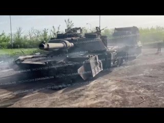 Американский танк Abrams.