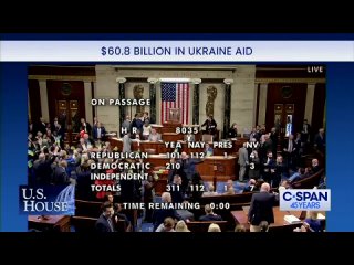 Reprsentantenhaus bringt Ukraine-Hilfen und TikTok-Verbot auf den Weg