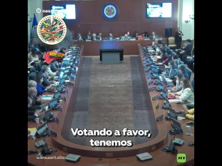 La OEA aprueba la resolución de condena a Ecuador con 29 votos a favor