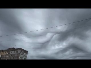 Облака асператусы в Виннице (Украина, ).