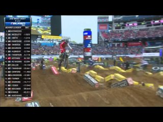 AMA Supercross 2024. Round 14. Nashville. Heat Races and LCQs