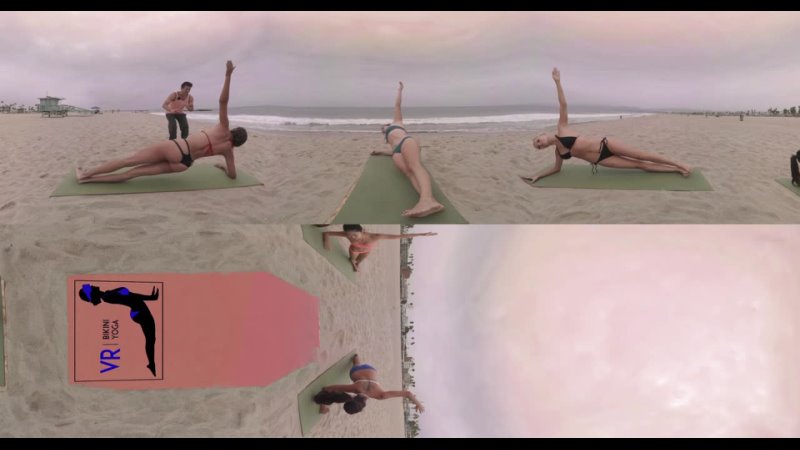 #sexy #nude #bikini #fitness VR Bikini Yoga - Abs