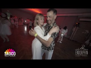 Ilya Legeyda and Kristina Lisunova Bachata Dancing at ENDORPHIN BIRTHDAY FESTIVAL 2023, Saturday