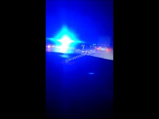 ДТП произошло минувшей ночью на трассе в Ейском районе.