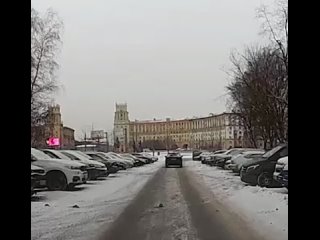 В Москве автоледи заставила изрядно понервничать