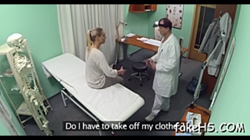 Fake doctor gets her fur pie hammered inside fake hospital