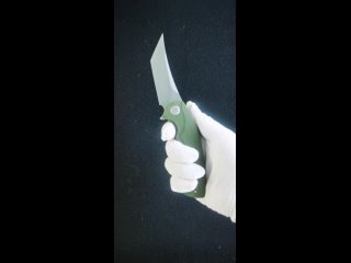 Kubey ku175A Tanto Folding Knife G10 Handle Beadblast 14C28N Steel