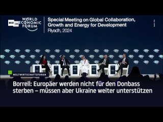 Borrell: Europer werden nicht fr den Donbass sterben  mssen aber Ukraine weiter untersttzen