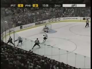Konstantin Koltsov first NHL point (11 oct 2003)