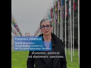 Francesca Albanese, experta en derechos humanos de la ONU: “Es hora de imponer un embargo de armas y sanciones diplomáticas, pol