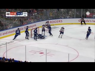 Ilya Samsonov's beautiful glove save on Kulak's slapshot vs Oilers (23 mar 2024).mp4