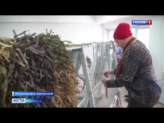 Новая точка по плетению маскировочных сетей для участников СВО открыта в Петропавловске