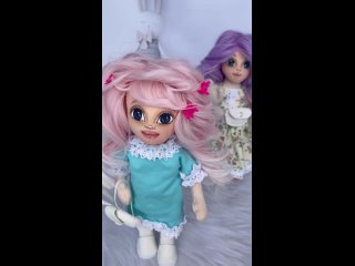 Видео от Текстильные игровые куклы Вязание Мастер-классы
